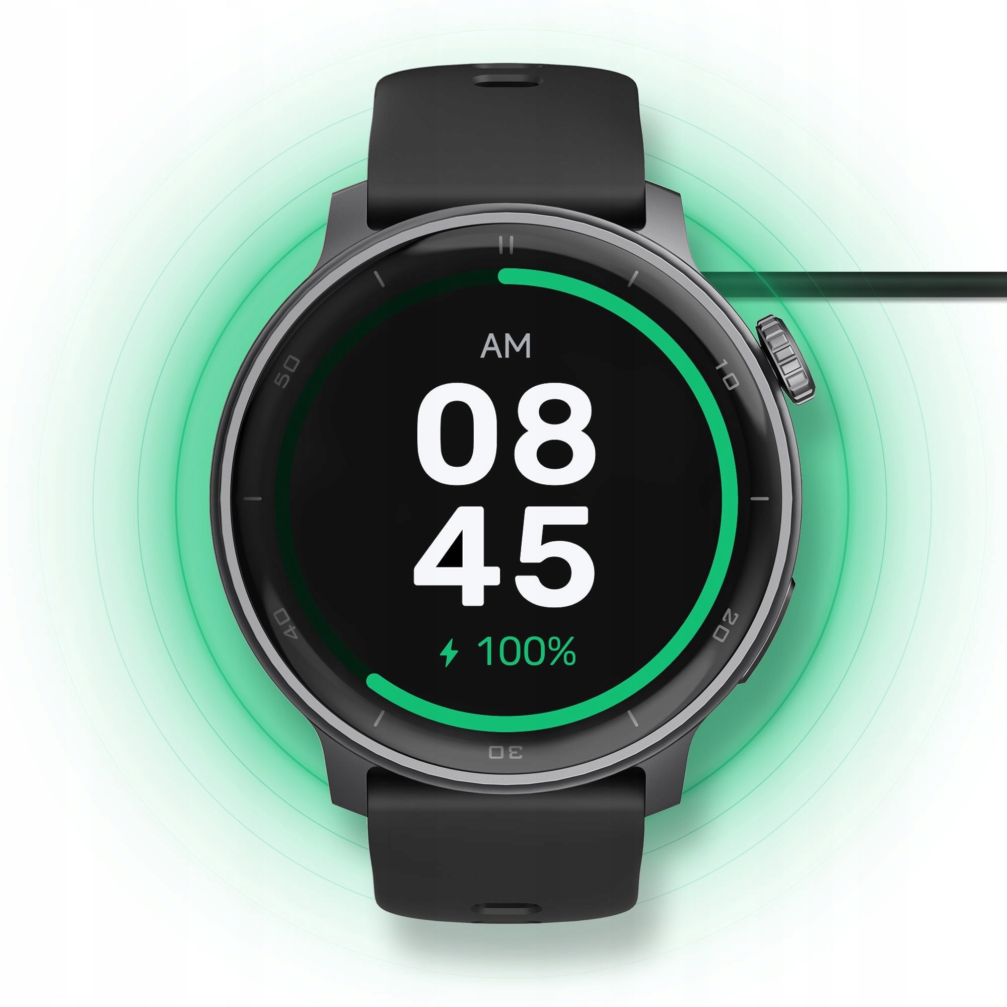 Smartwatch Sports Watch Activ AI 46mm GPS AMOLED Black 3 ATM TALK Manufacturer code STSWA101BK zegarek sportowy smartwatch z GPS