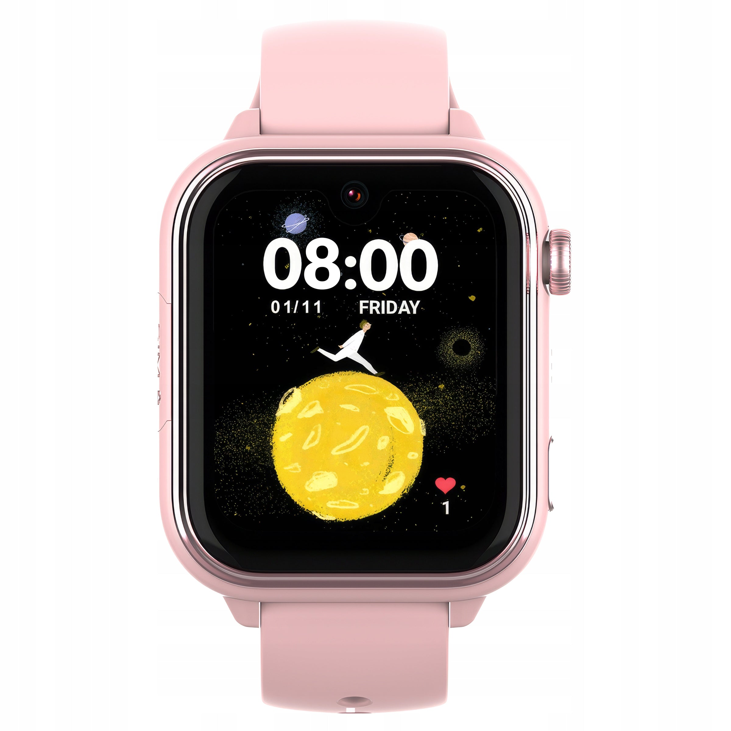 Smartwatch for kids - Kiano Watch Alpha Kid Pink GPS 4G LTE Brand Kiano