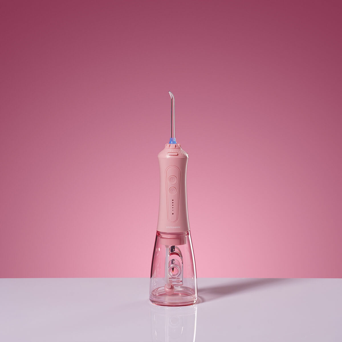 Smilesonic AquaFlow Pink Wireless Irrigator Pink Brand Smilesonic