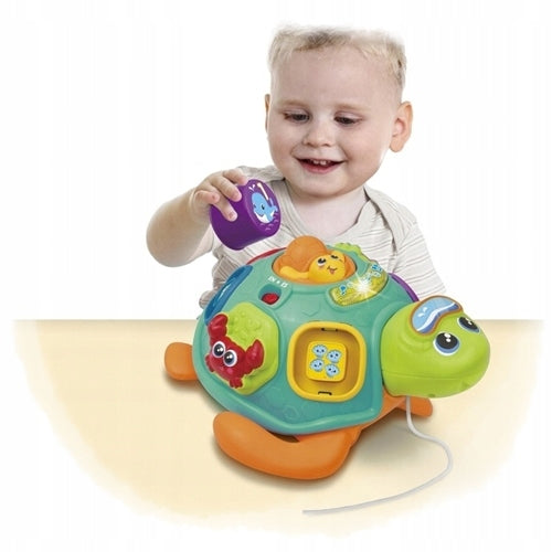 Smily PLay EDUCATIONAL BILINGUAL Turtle Tadzio interactive toy Color multicolor