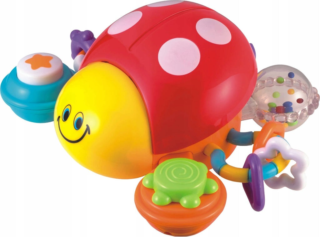 Smily Play Runaway Ladybug TOY CRAWLING Melodies rattle