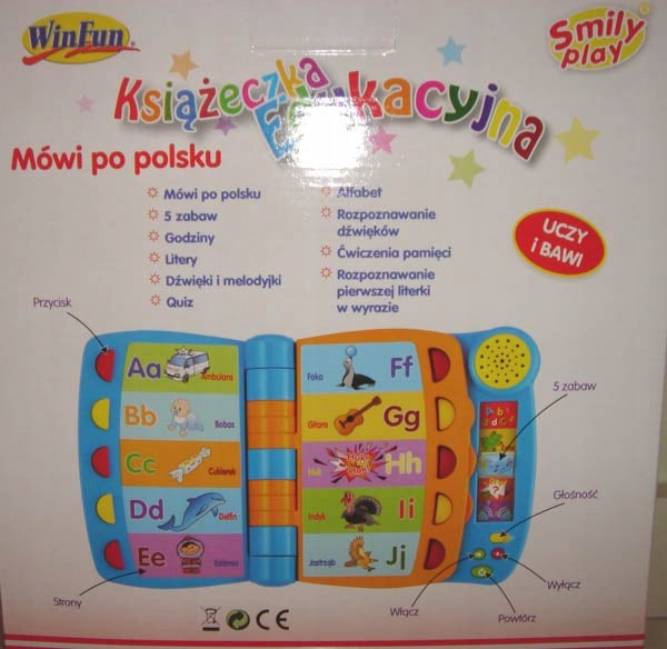 Smily play Talking Educational Book 009019 Brand Smily Play