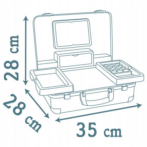 Smoby Beauty Salon My Beauty Suitcase + 13 Accessories 320148 Manufacturer code 320148