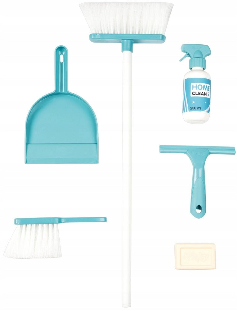 Smoby Large Cleaning Kit XL Accessories Sweeper Drawer Packaging status original