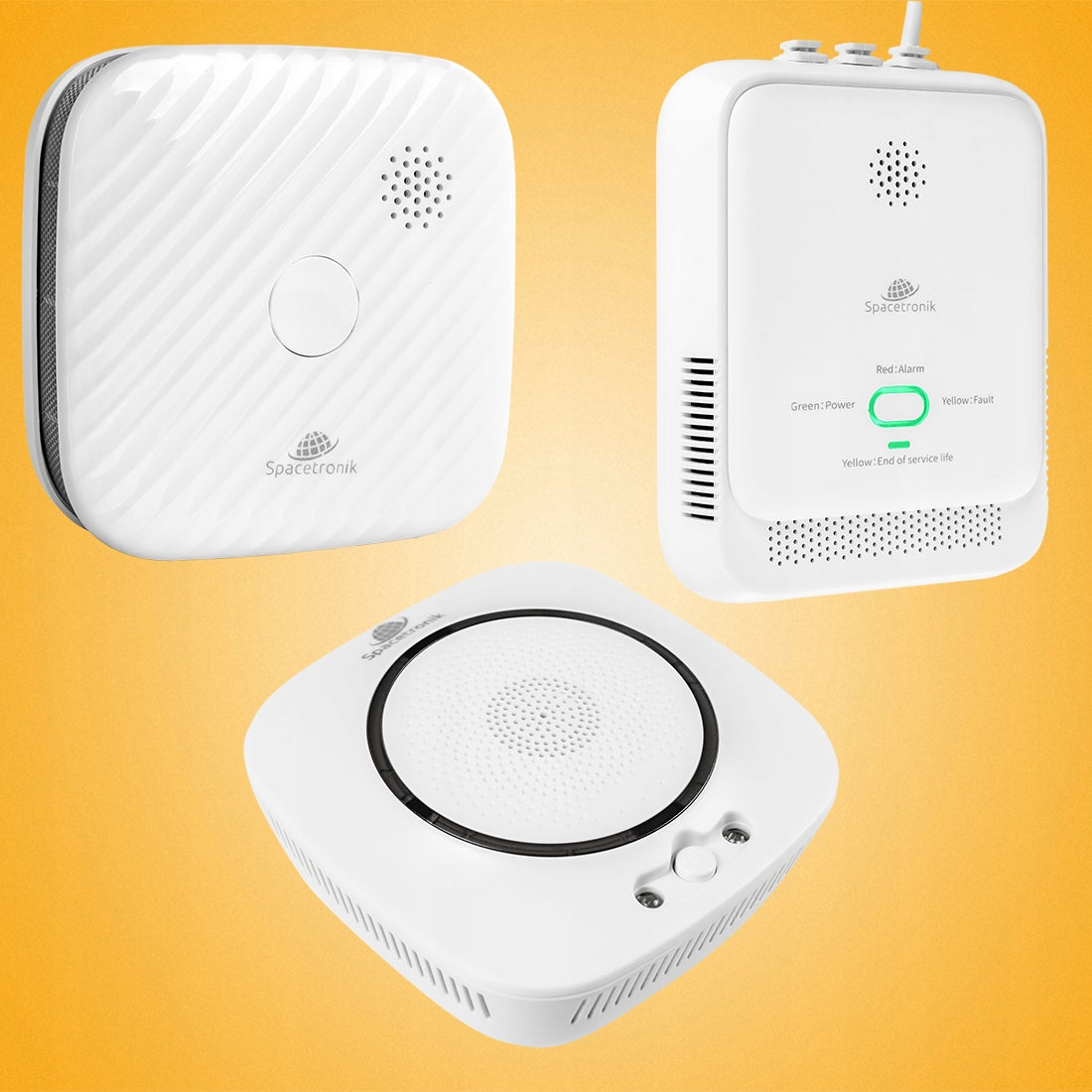 Smoke, gas, carbon monoxide detector set Tuya SL-DZ-CDG02 Manufacturer code SL-DZ-CDG02