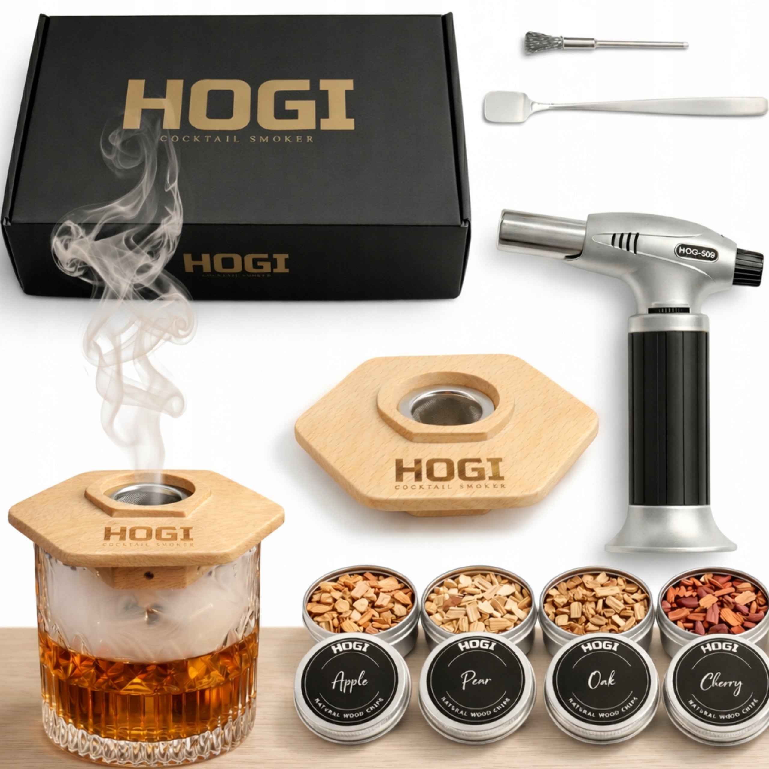 Smoking Set Whisky Smoker GIFT For Man Boy Chip Large