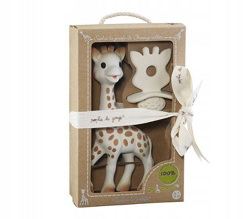 So'Pure Set: Sophie's Giraffe with Teether