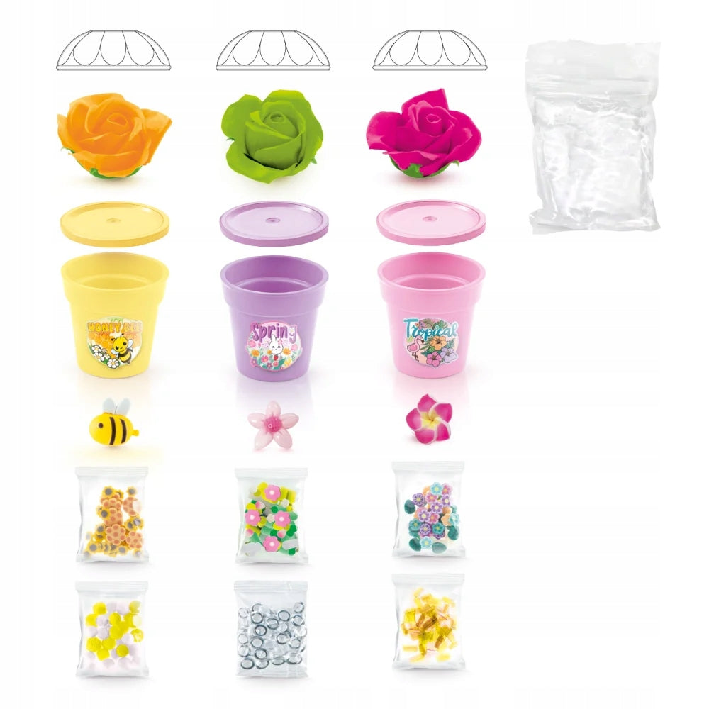 So Slime Floral Creations 3 pots Epee Brand Epee