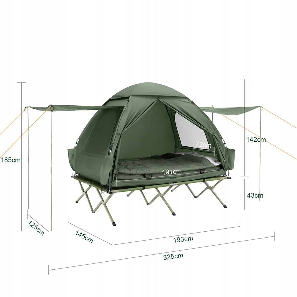 SoBuy Tent Waterproof Sun Lounger 2 People Camping Tourist OGS32-L-GR Brand SoBuy