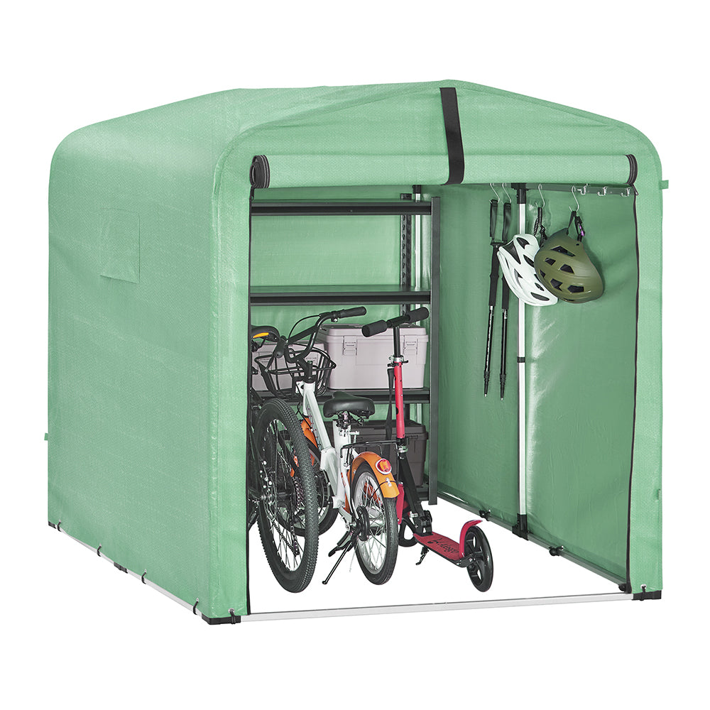 Sobuy UV Garden Tent for 2 to 3 Bikes Waterproof Storage KLS11-L-GR