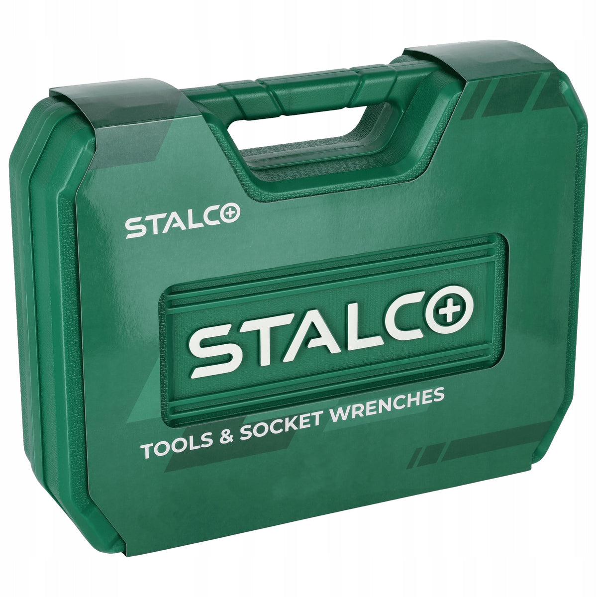 Socket wrench set 110 element 1/2, 1/4, ratchet STALCO S011100110 Brand Stalco
