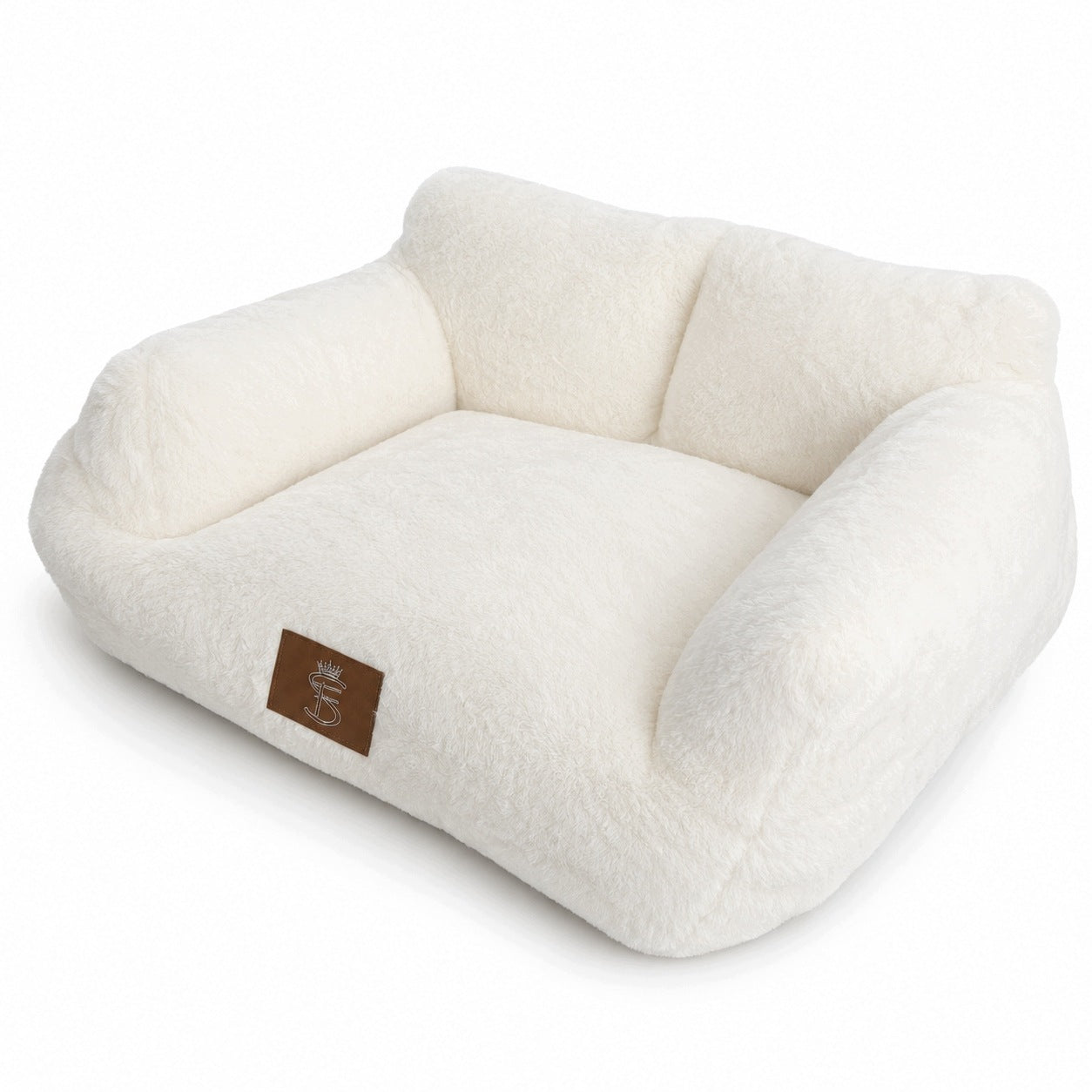 Sofa couch bedding cat dog bed WHITE removable cover small Manufacturer code Sofa dla piesków-Łatwe czyszczenie-Wygodne