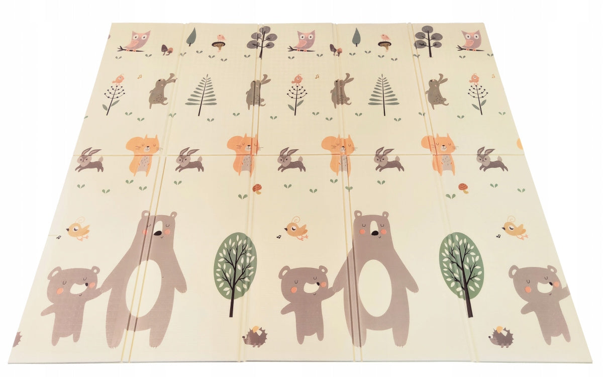 Soft Foam Mat Educational Double Sided Folding for Children 180x200 1cm EAN (GTIN) 5900168932418