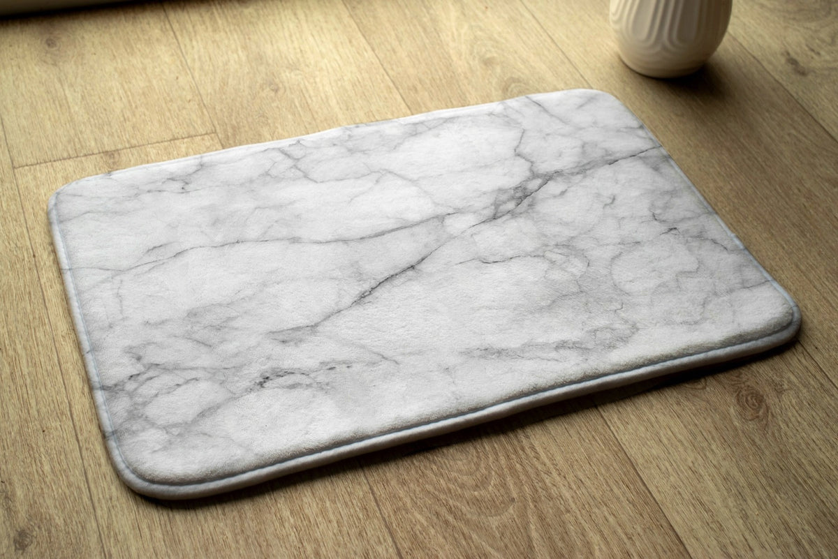 Soft bathroom rug Gray Marble 75x45 cm Packaging status original