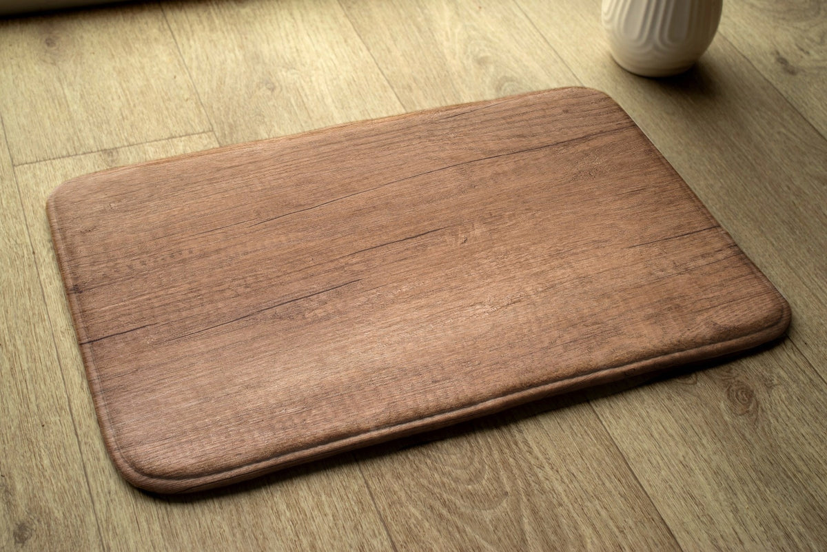 Soft bathroom rug Wood Plank 75x45 cm Packaging status original