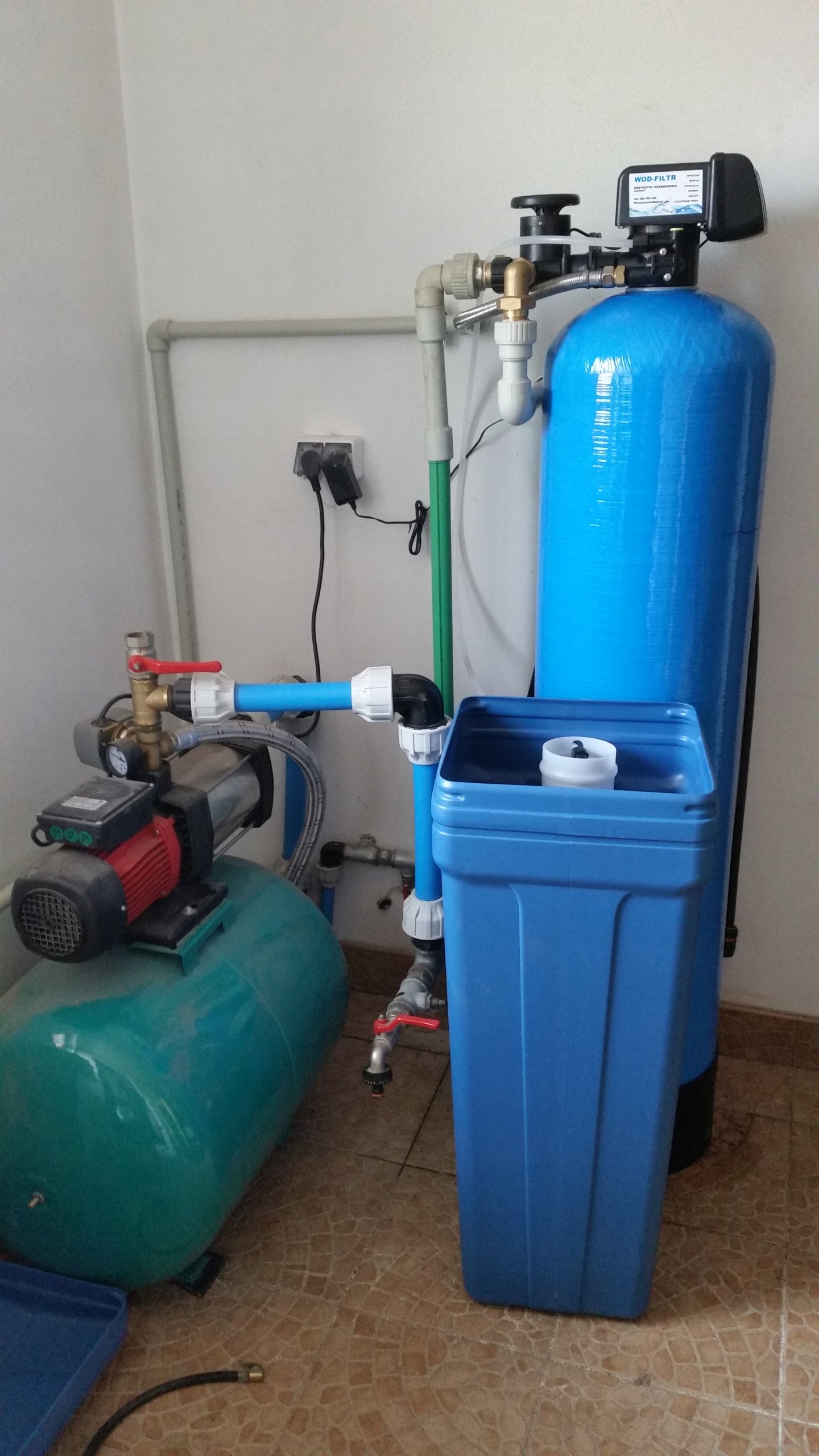 Softener, demanganizer, water de-ironizer filter Brand Technika Wody