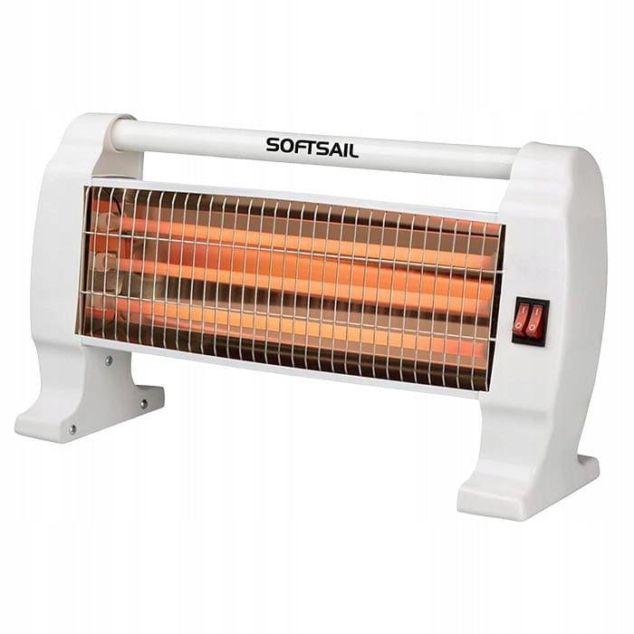 Softsail 400-1200W Electric Quartz Heater