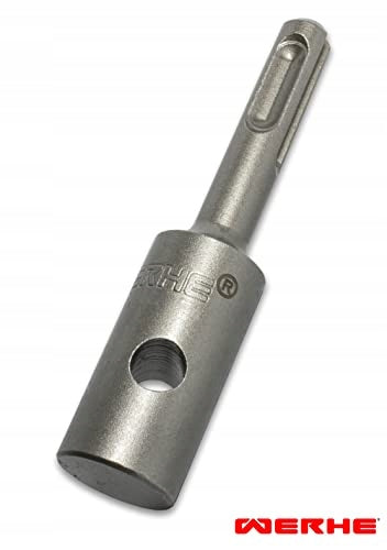 Soil drill 50 mm D + SDS Plus adapter - for planting, garden work Brand WERHE