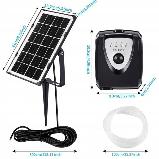 Solar Aerator Billing Eyelet Water Oxygenator Bubble Water Manufacturer no brand