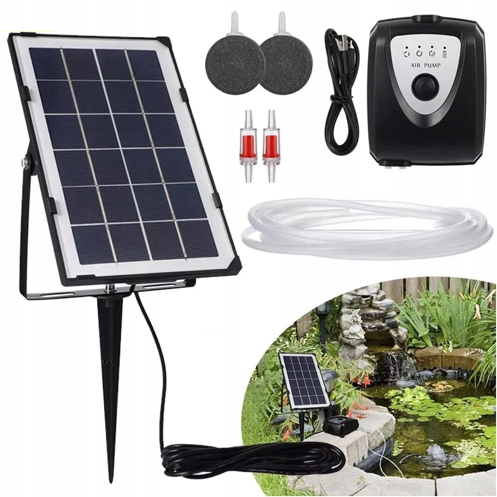 Solar Aerator for pond Water Garden Plot Wireless