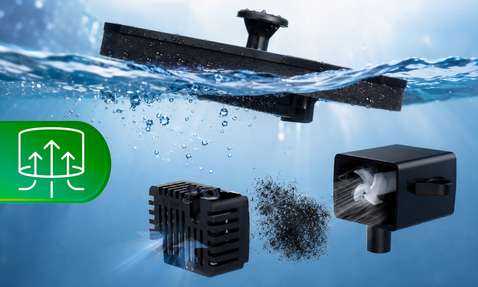 Solar Fountain for pond Water Garden Floating Pump LED RGB Product weight with unit packaging 0.33 kg