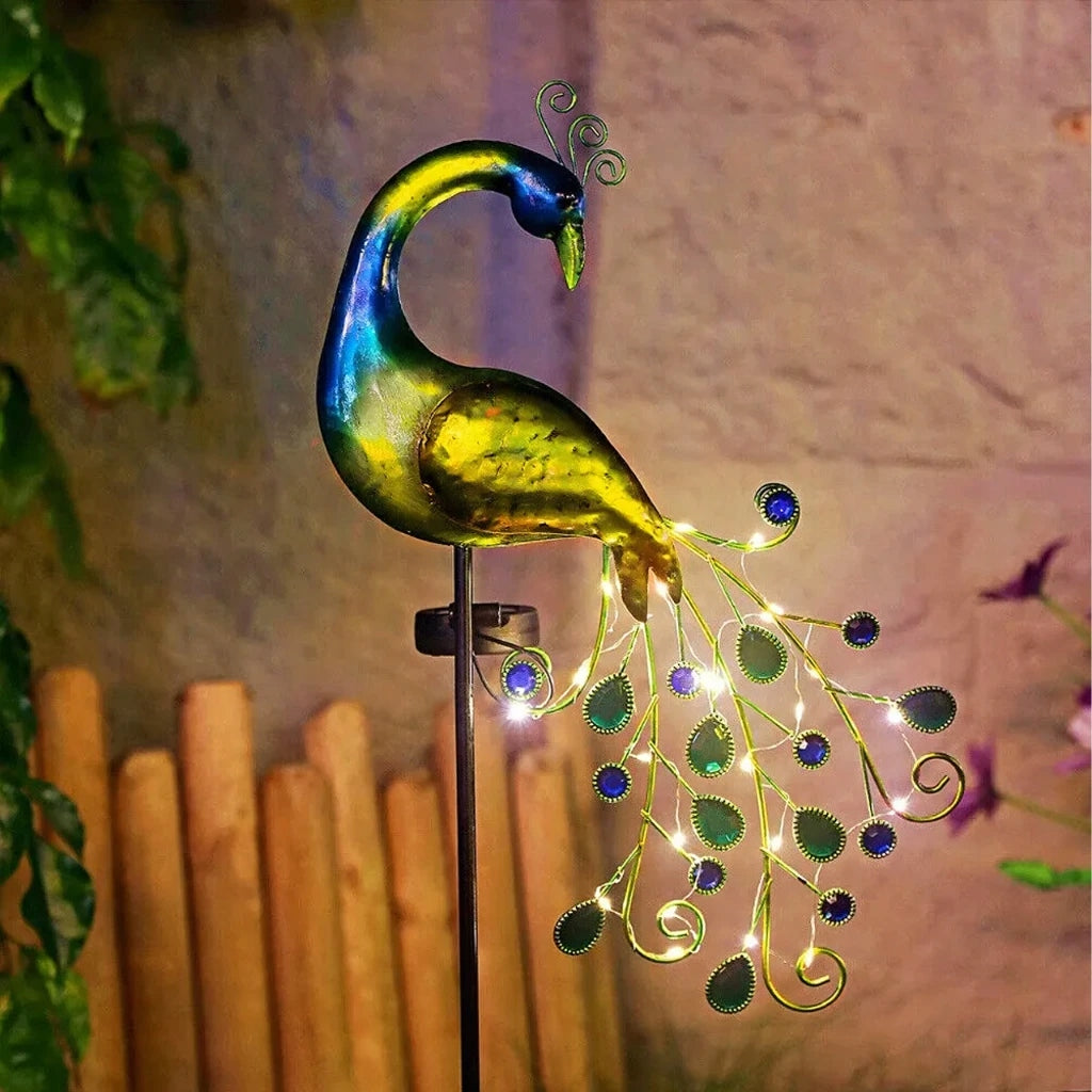 Solar Garden Lamp Paw LED Figurine Decorative Lamp for Garden Brand Gardlov