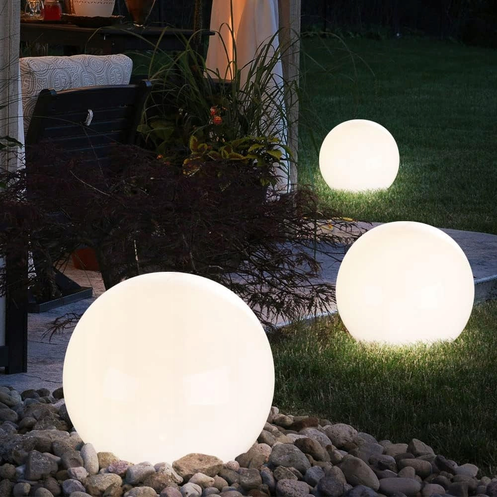Solar Garden Lamps BALL LARGE SET 3 Solar Lamp Large Balls 25/20/20 Packaging status original