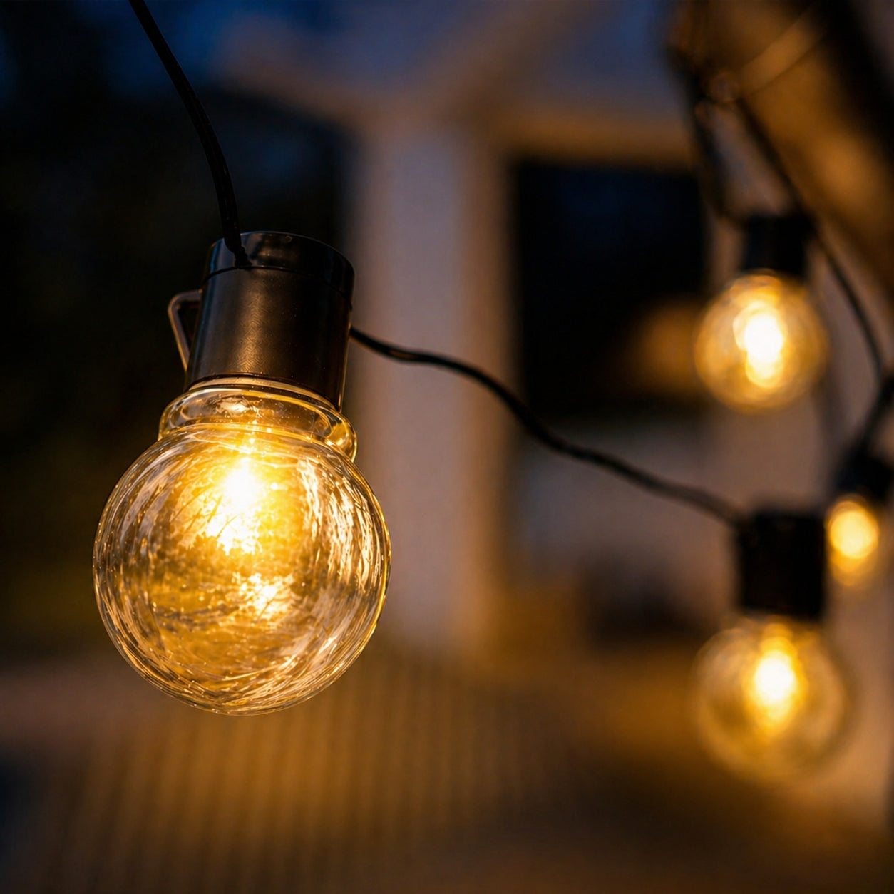 Solar Garland LED Garden 20 x LED Bulbs LED Solar Balls Power supply solar