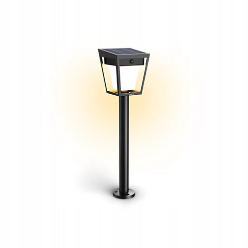 Solar LED Lamp PHILIPS NISSA Garden Punched Post 50cm Motion Sensor Brand Philips