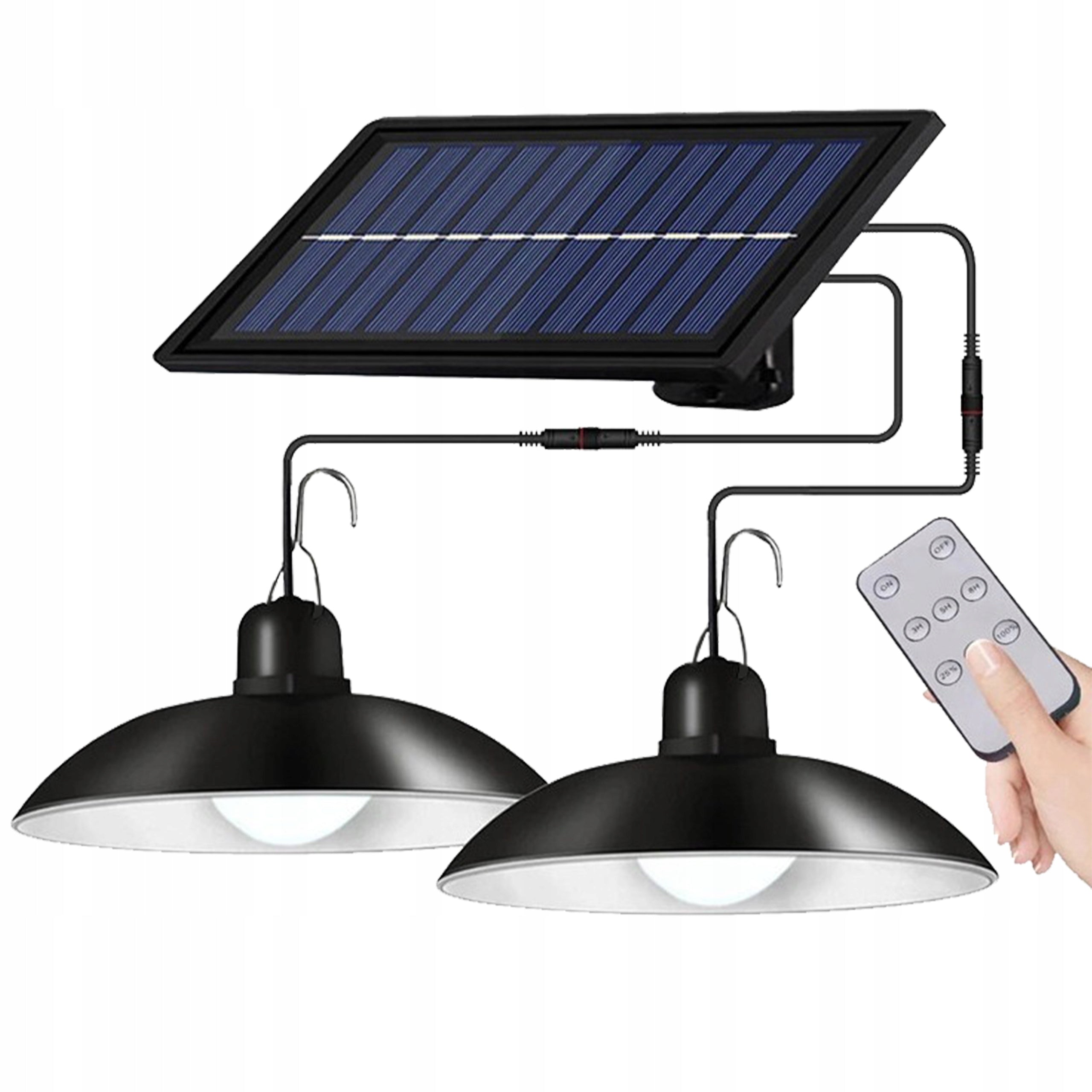 Solar LED Street Lamp Hanging With GARDEN SENSOR OUTDOOR Remote Control Manufacturer code ALL0304