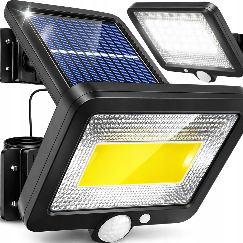 Solar Lamp 100 LED POWERFUL Motion and Twilight Sensor IP65 Powerful 50W