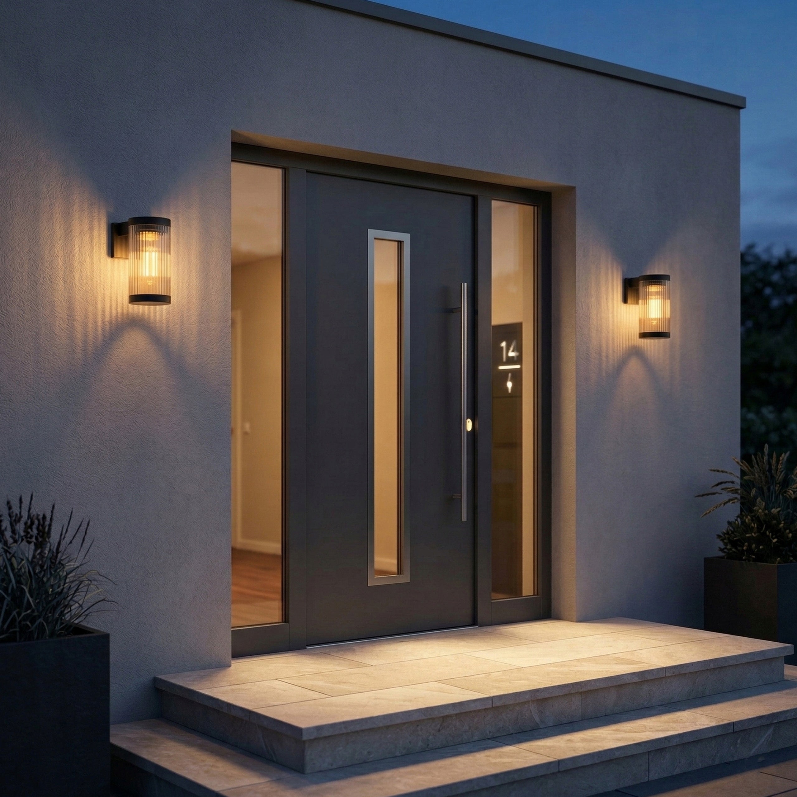 Solar Lamp LED Wall Lamp IP65 Facade Garden Twilight Sensor Wall Mount Manufacturer code Kinkiet Solarny 5737X2