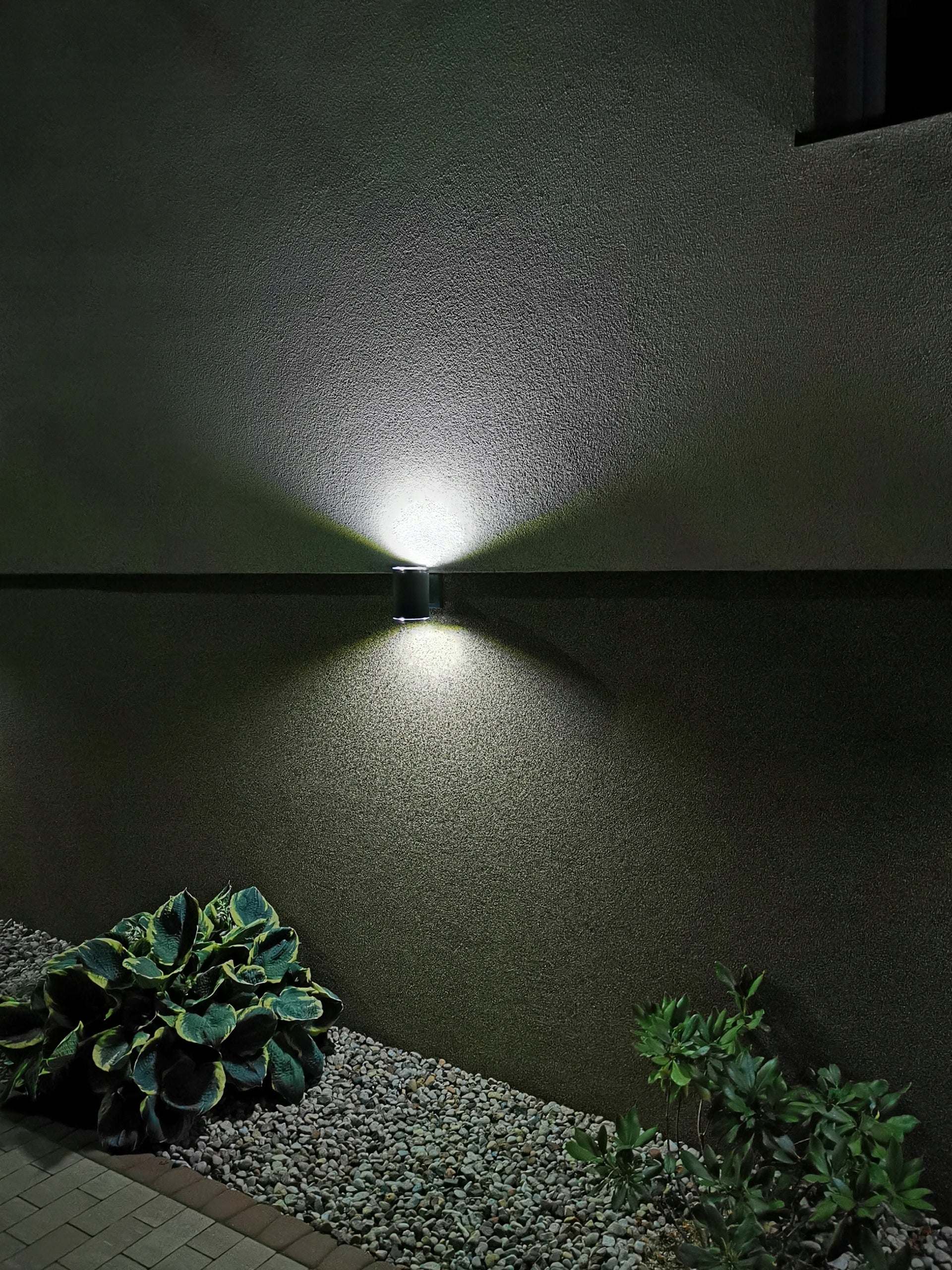 Solar Lamp Wall Lamp Large Lights Top/Bottom Aluminum Housing, not Plastic Light source power 5 W