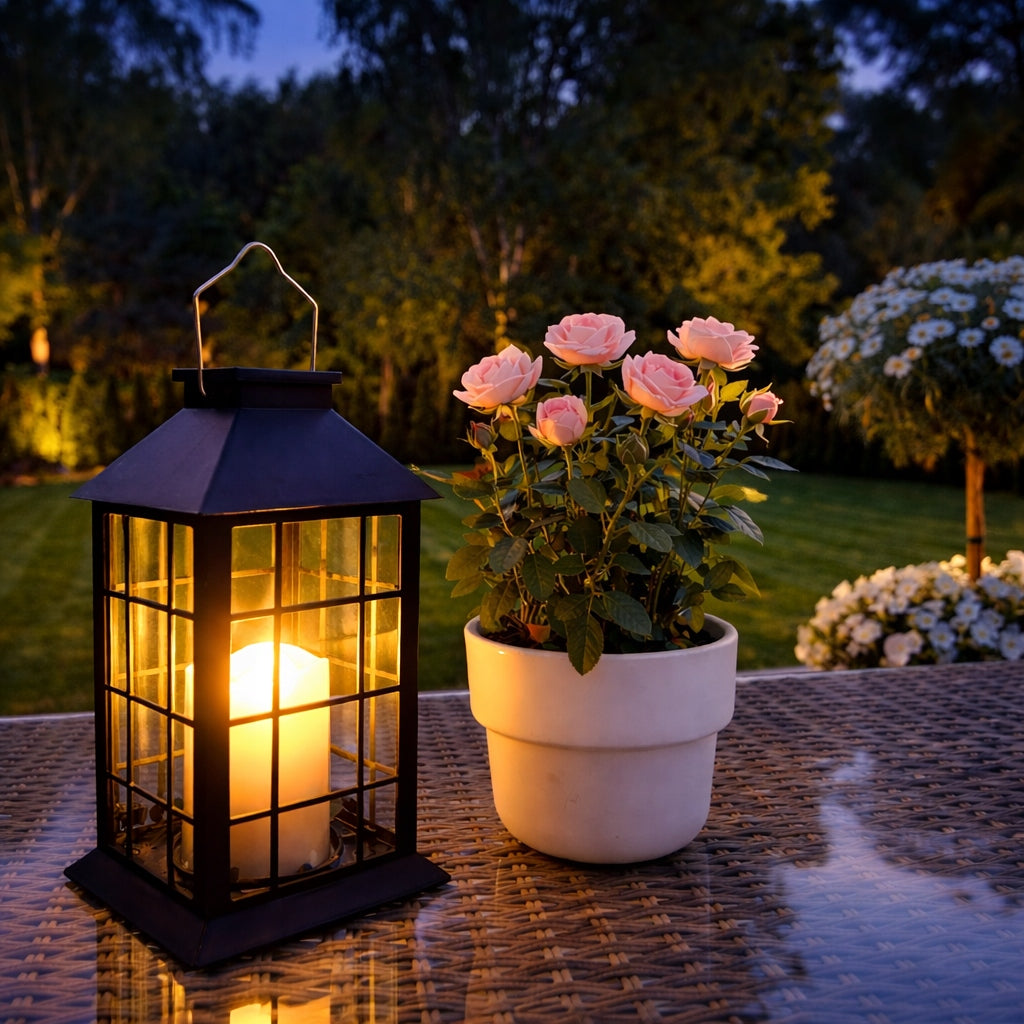 Solar Lantern LED Garden Lamp Lantern SuperLED Number of pieces 2 pcs