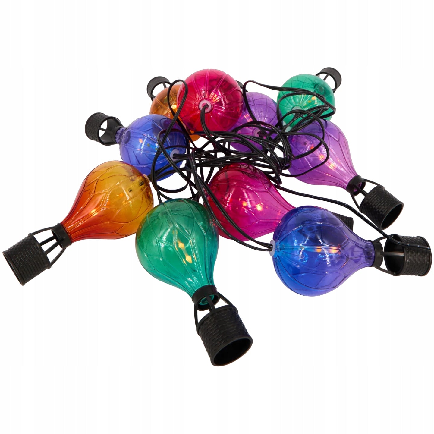 Solar Light Chain LED Colorful Balloons Garland 10 Lamps 5,6m Solar Manufacturer code 3221778