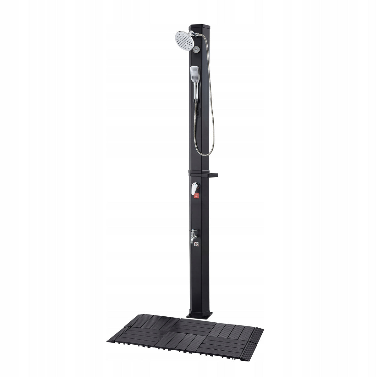 Solar Shower 40L Garden Shower With Temperature And Flow Control Manufacturer Vevor