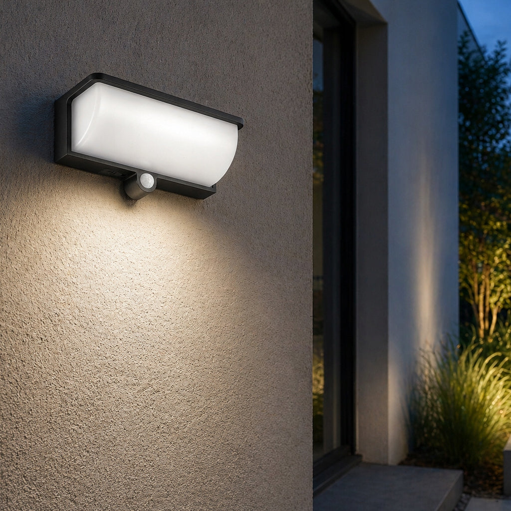 Solar Wall Lamp Outdoor LED Garden Lamp Facade MOTION SENSOR Brand Masterled