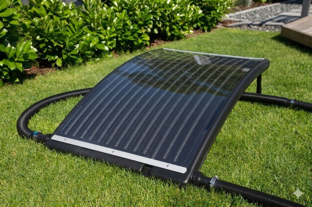 Solar Water Heater XXL Solar Panel Manifold 10000 l/h Batteries included no
