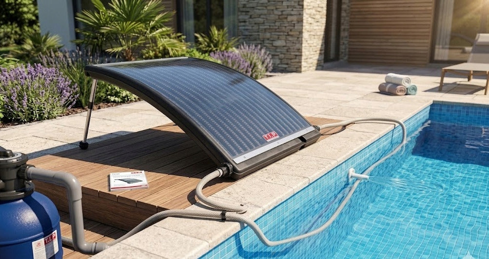 Solar Water Heater XXL Solar Panel Manifold 10000 l/h Certificates of conformity CE TÜV Rheinland
