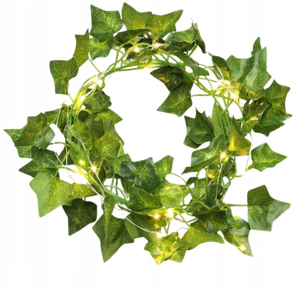 Solar garden garland 100LED 10m ivy Batteries included yes