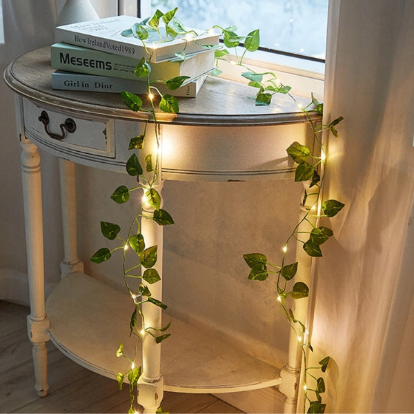 Solar garden garland 100LED 10m ivy EAN (GTIN) 5905982168807