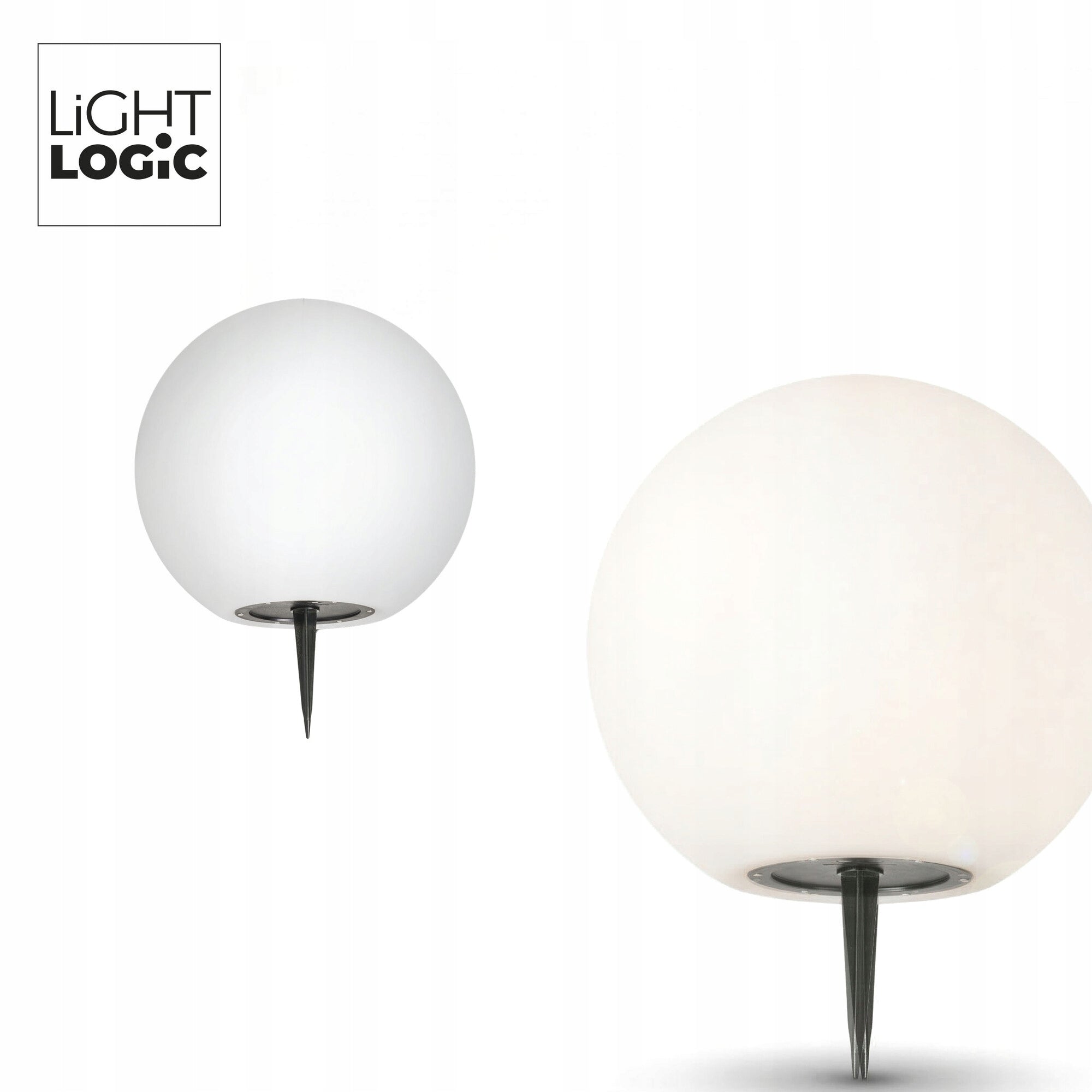 Solar garden lamp LED LL FRAULI RGB 20cm hammered sensor dusk IP65 Number of pieces 1 pcs