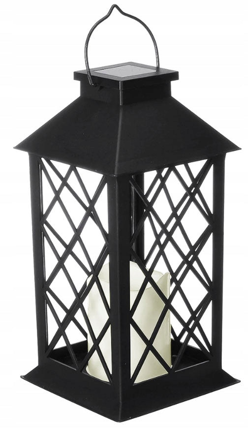 Solar lamp LANTERN with candle garden lamp decoration lantern P-630 Packaging status original