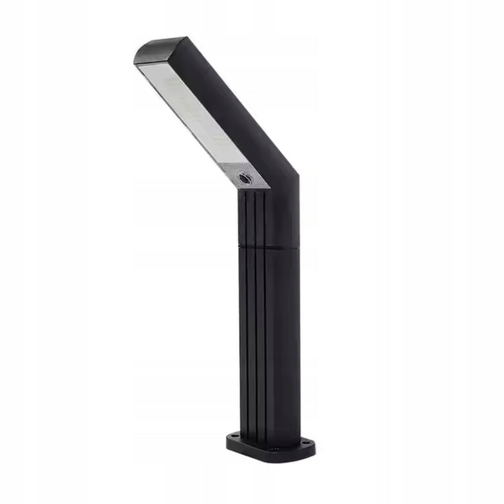 Solar lamp post 71 LED 2in1 hammered wall CCT IP65 dusk sensor Packaging status original