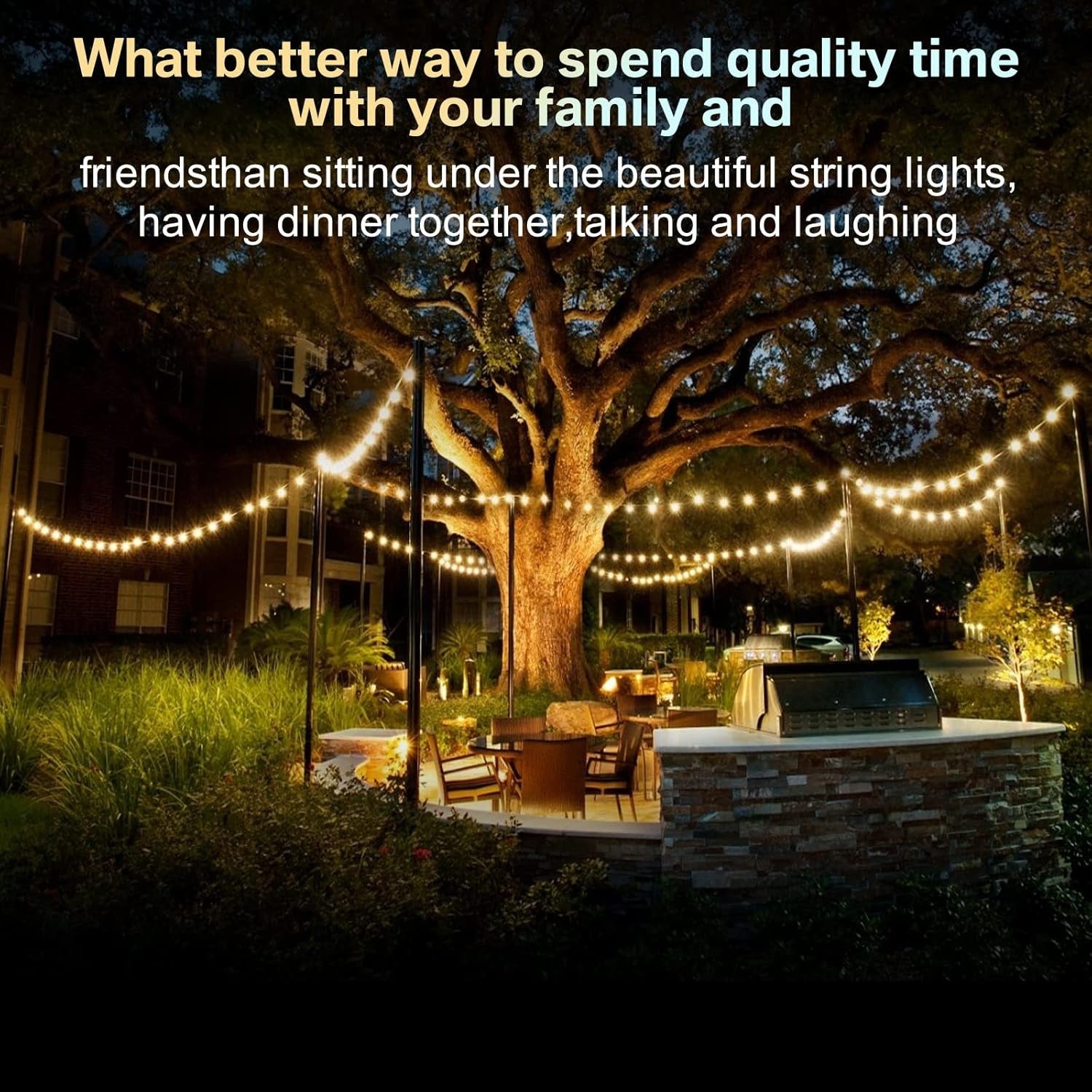 Solar light garland USB 2 charging methods 8 modes remote control Brand no brand