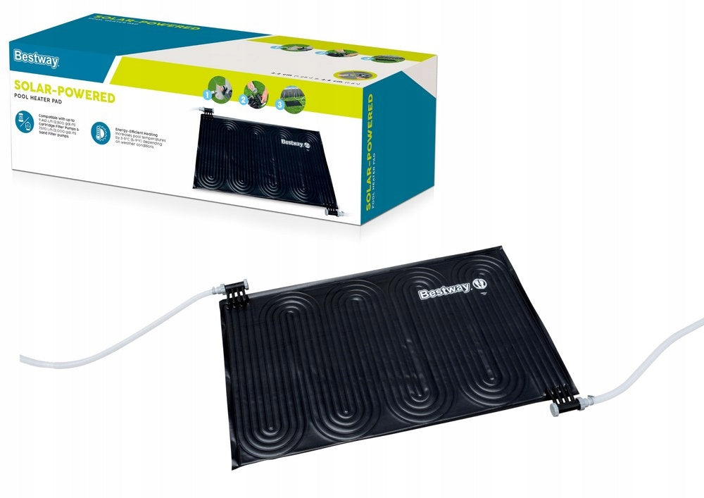 Solar mat panel water heater for swimming pool + accessories Bestway 58423 Manufacturer code 6941607354803