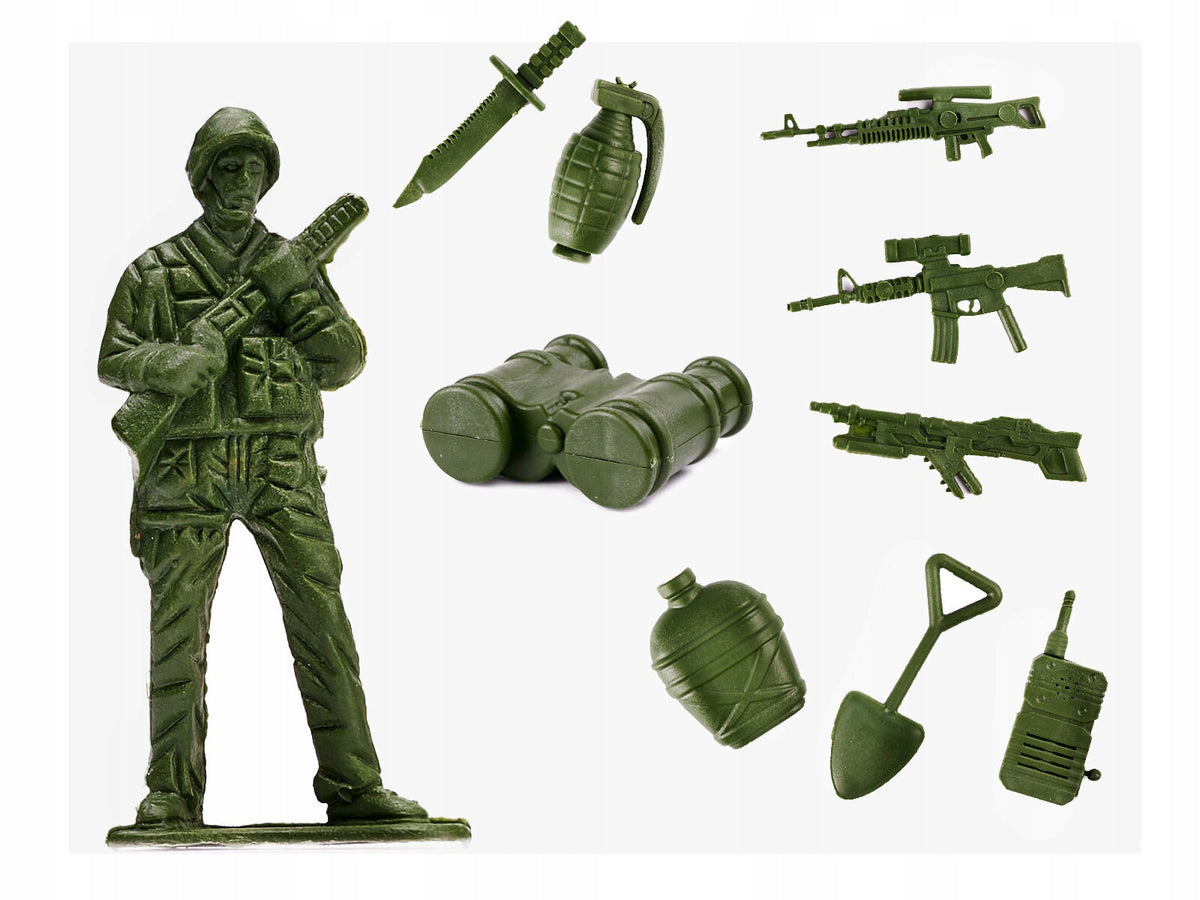Soldiers military base figurines tank aircraft set of 307 elements Brand Ikonka