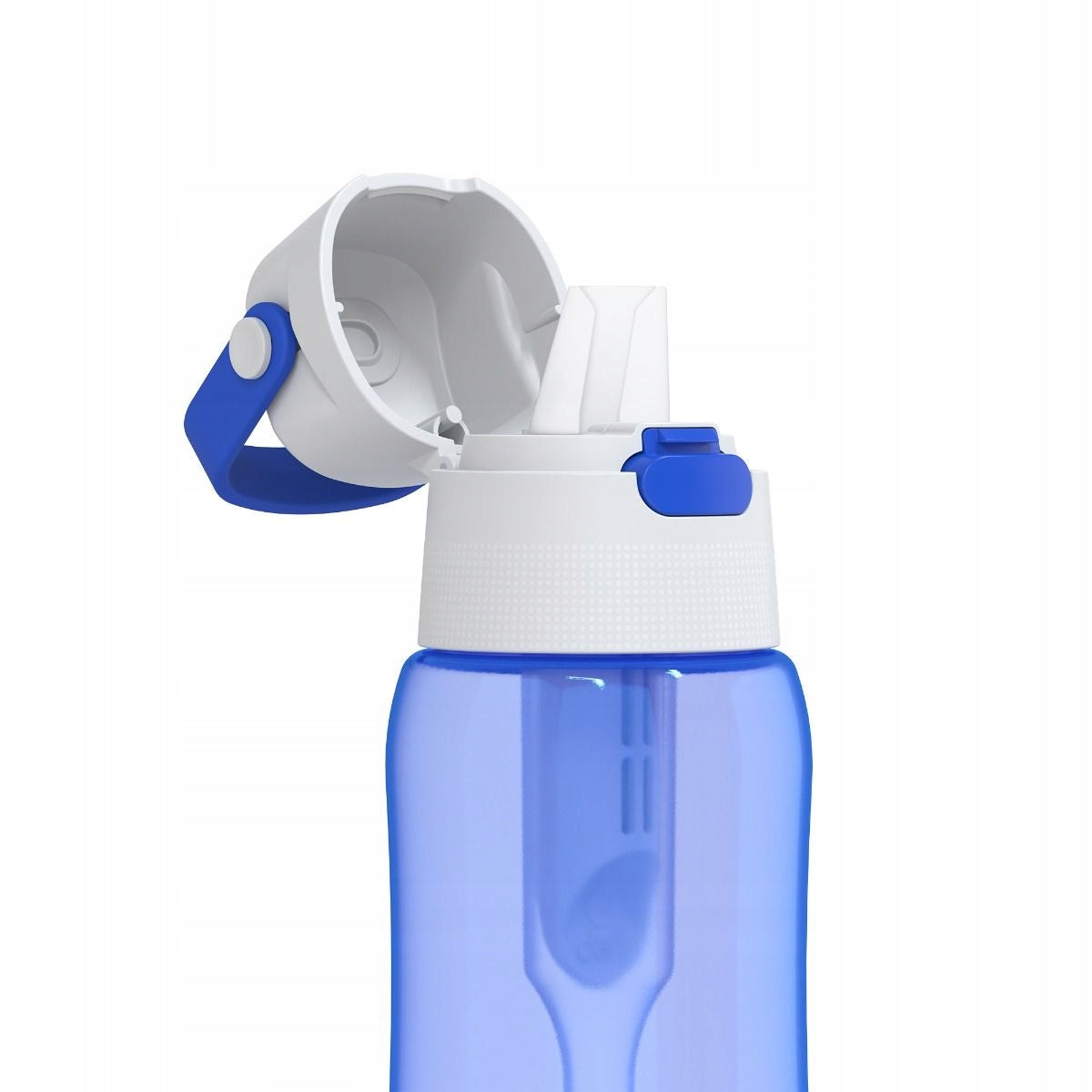 Solid filter bottle with water filter Dafi 0,5 L sapphire blue Packaging status original