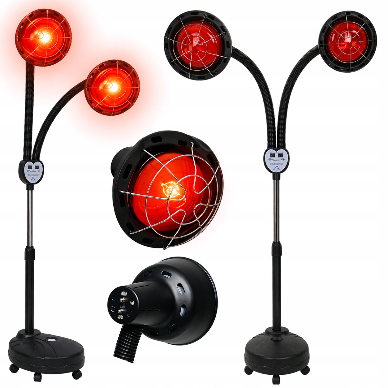 Sollux Cosmetic Healing Lamp on Solux Infrared Tripod