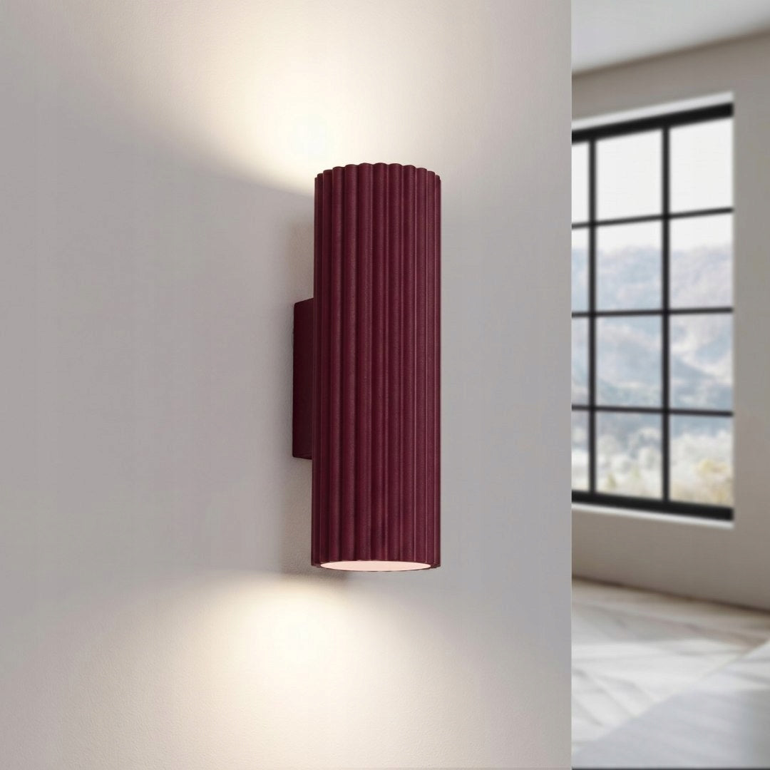 Sollux Lighting Wall lamp KARBON 20 burgundy Brand SOLLUX LIGHTING